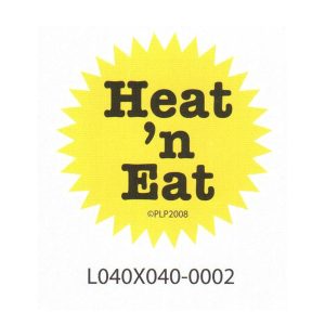 Informational butcher label