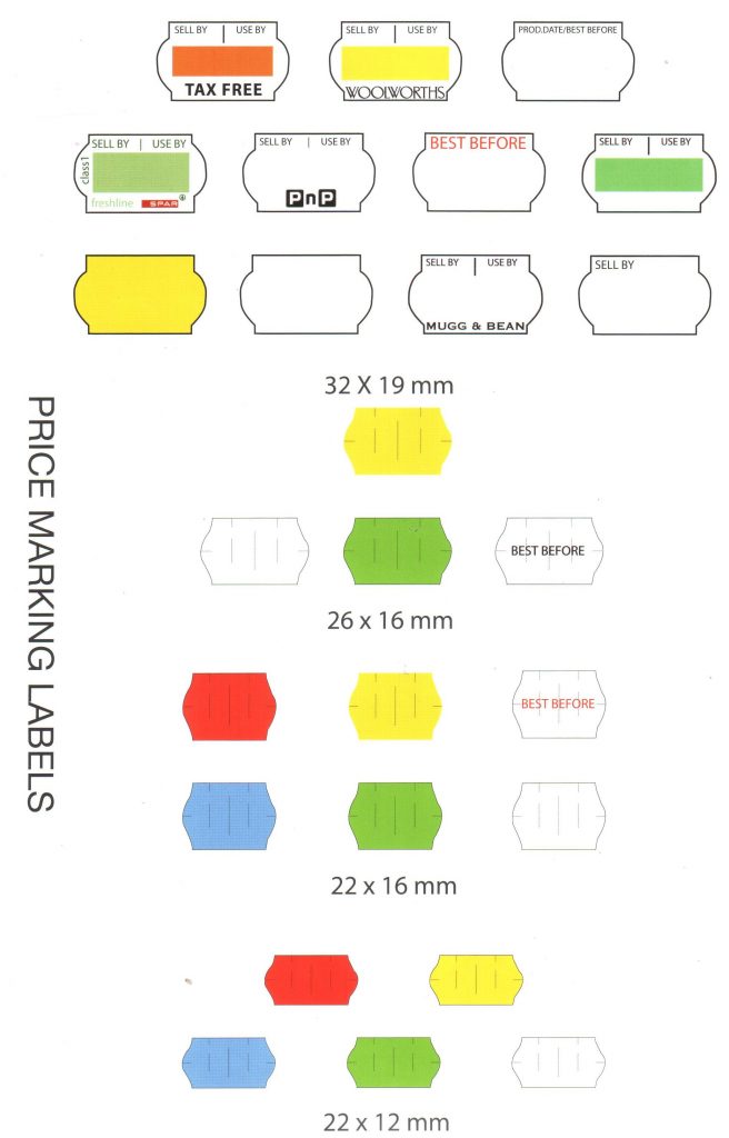 Price marking labellers and labels APS